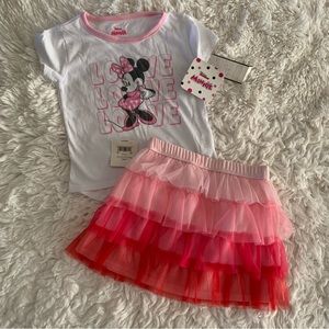 Minnie Valentines Bundle Size 2T NWT